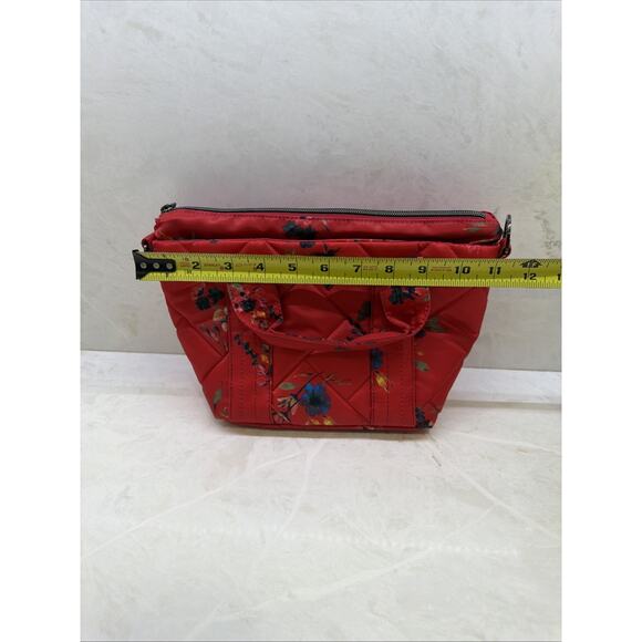 Lug Dory Mini Bouquet Red With Crossbody Strap NWOT - Picture 14 of 14